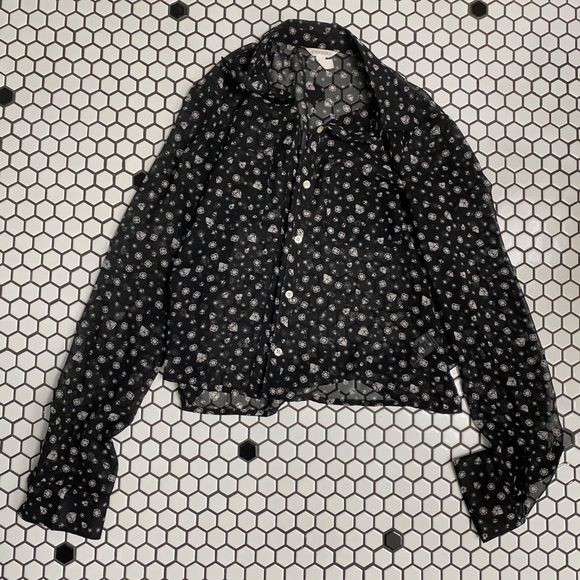 Aeropostale sheer top size small - Picture 1 of 5